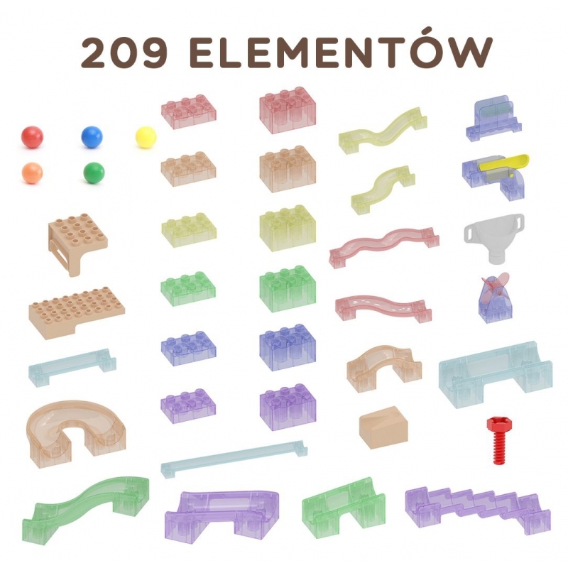 Ehituskomplekt - STEM Masterkidz, 209 elementi