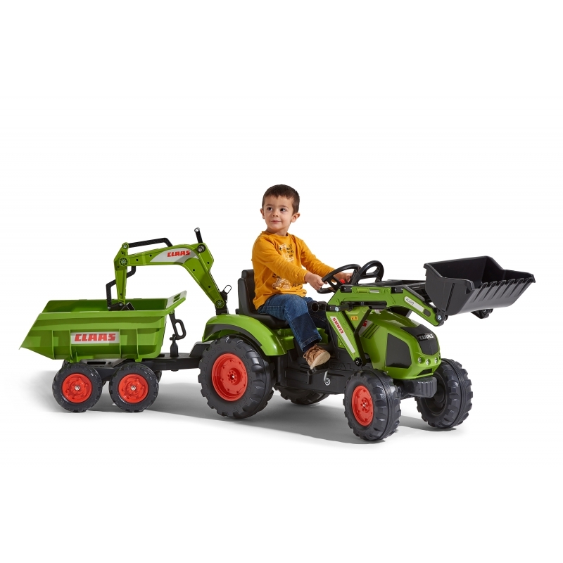 Minamatic traktor koos haagisega - klass Avec, roheline