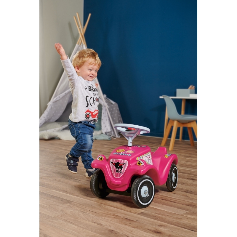 Roller - New Bobby Car Candy Rider, roosa