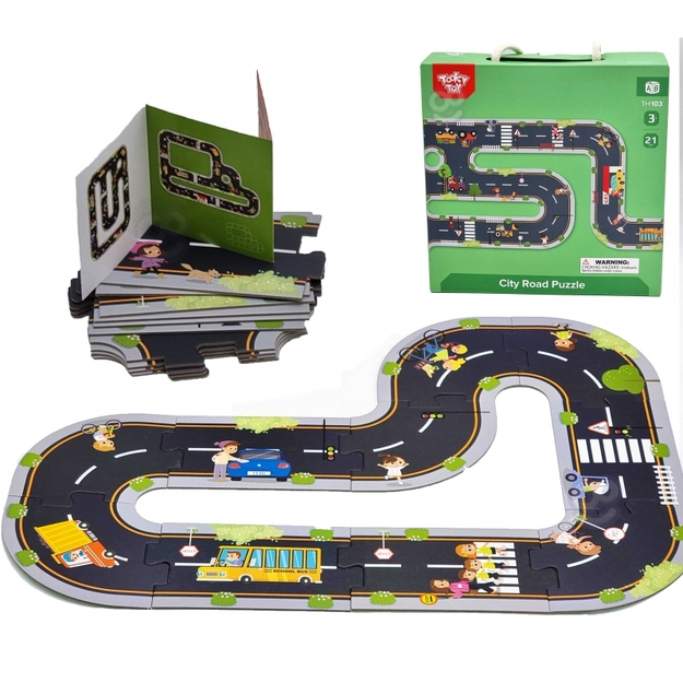 Tooky Toy Highway Puzzle,
