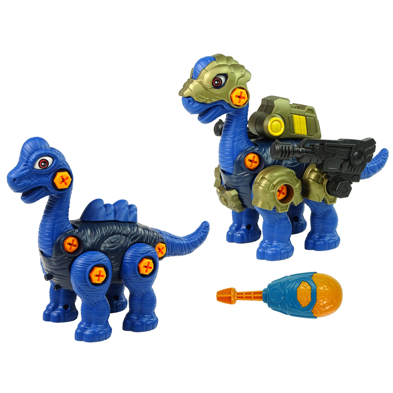 Dinosaurus heli- ja valgusefektidega, sinine