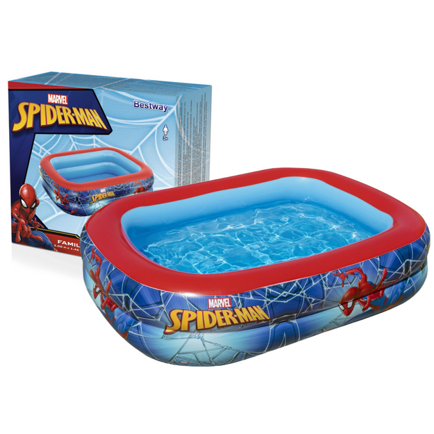 Täispuhutav bassein Bestway Spiderman, 200x148x48