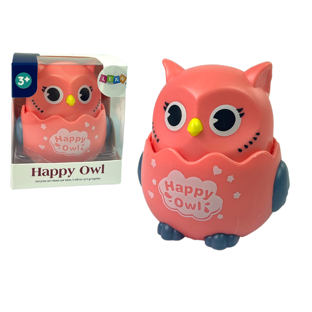 Mängukaru - Baby Owl, roosa