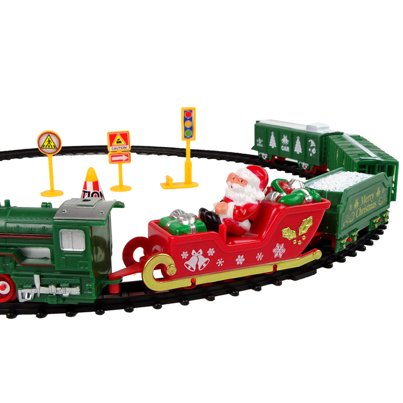 Jõulurong koos rööbastega, 260 cm.