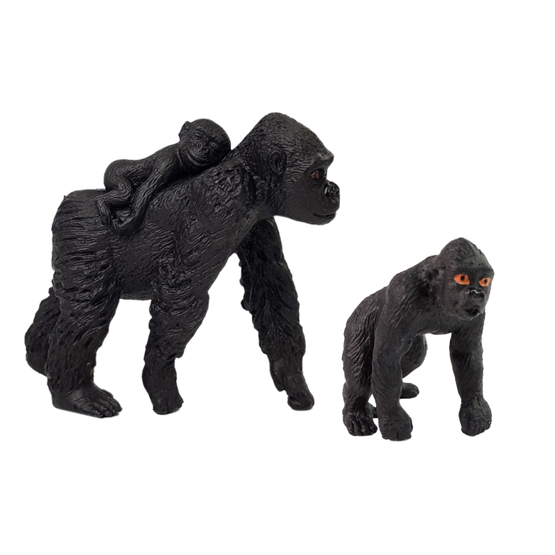 Figuuride komplekt - Gorilla koos poegadega