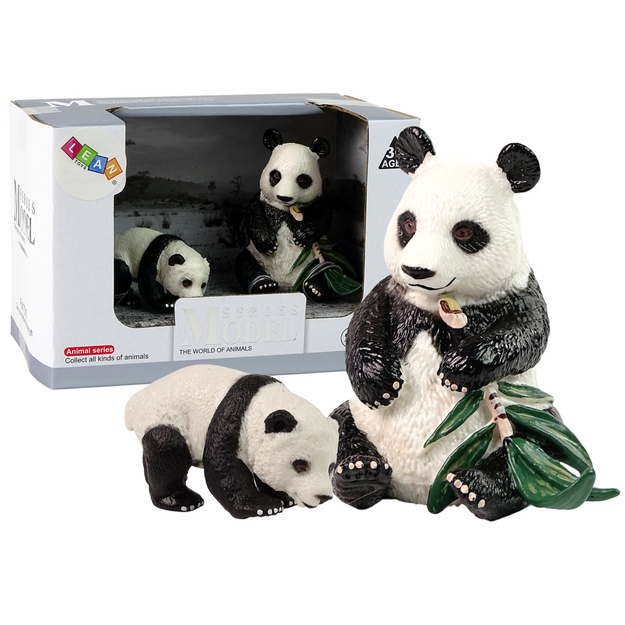 Panda figuuride komplekt