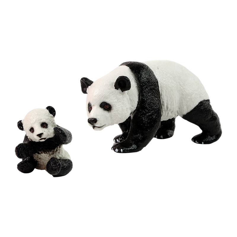 Figuuride komplekt - Panda ja kutsikas