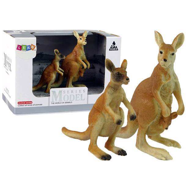 Komplekt 2 figuurist - Kangurud