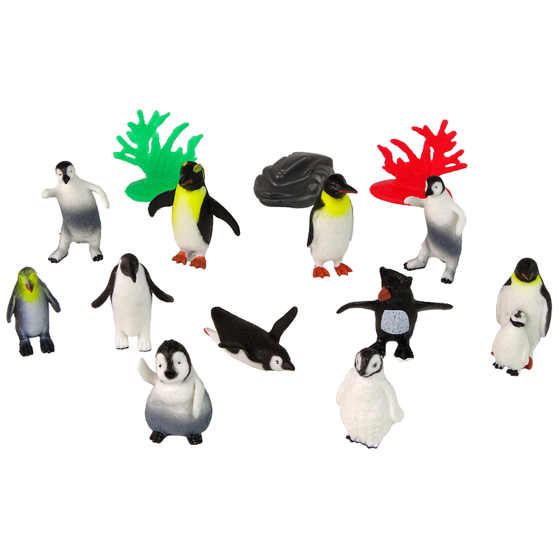 Pingviinid, 12 figuuri komplekt