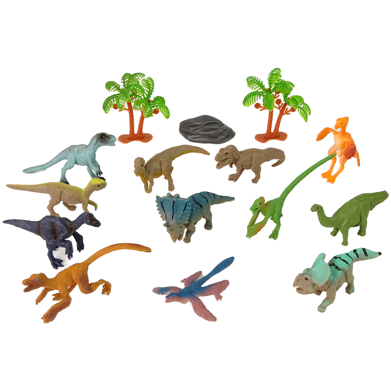 Figuuride komplekt - Dinosaurused, 12tk.
