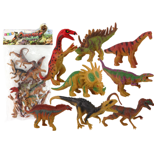 Dinosaurus Park figuurikomplekt, 8 tk, B