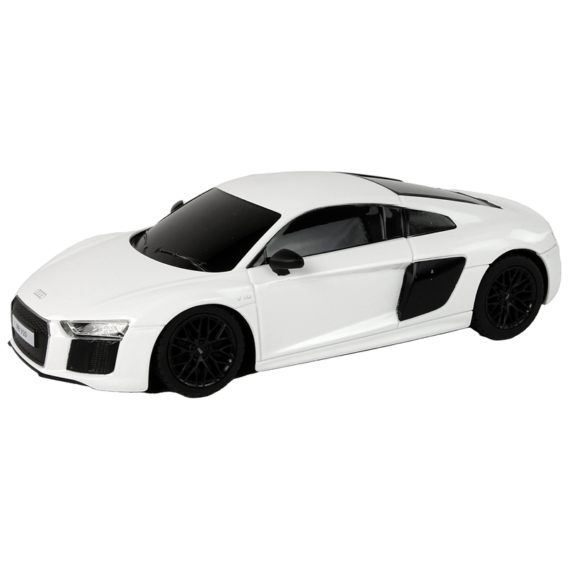 Audi R8 kaugjuhtimismasin, 1:24, valge