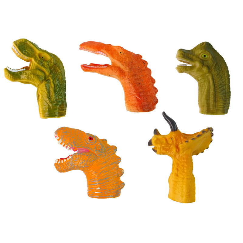 Mini dinosaurus sõrmenukud, 5tk.