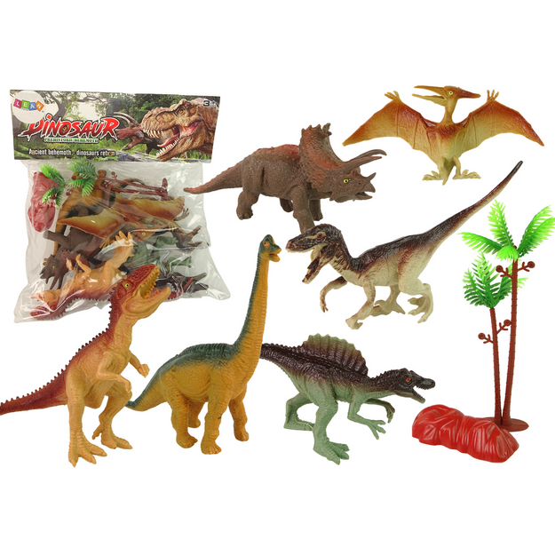 Dinosaurus Park figuuride komplekt, 8 tk, C