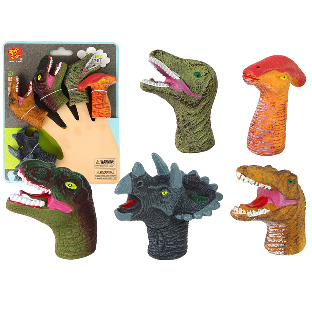 Sõrmenukud, värvilised dinosaurused