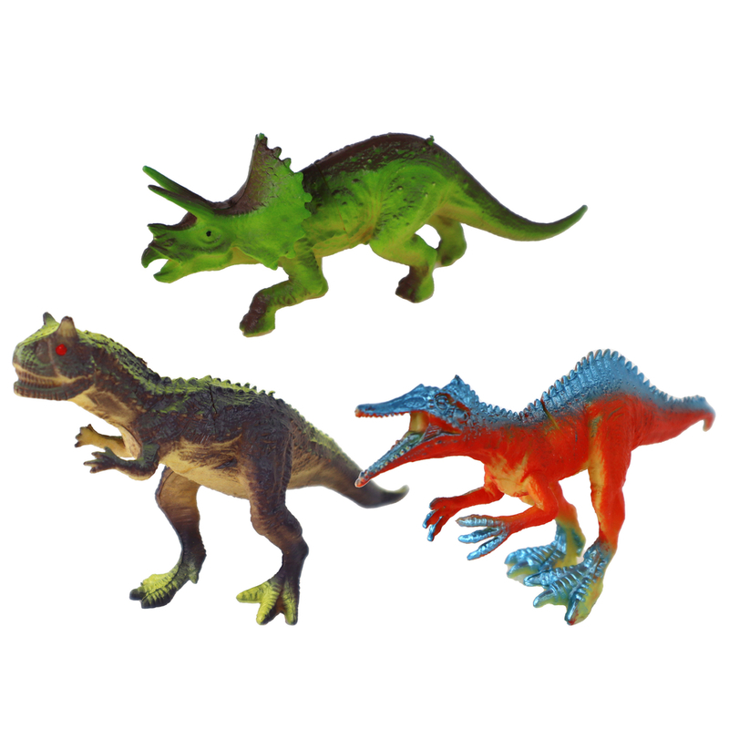 Dinosauruse figuurid koos tarvikutega, 6tk.