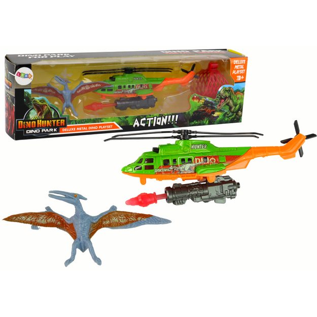 Helikopter ja dinosaurus komplekt