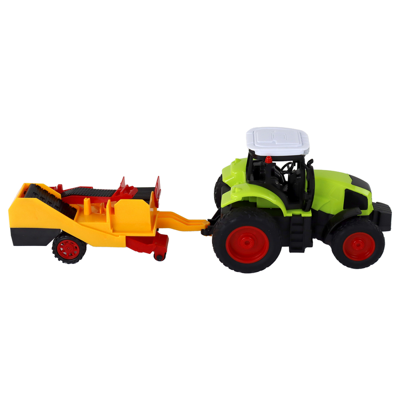 Kaugjuhitav traktor koos haagisega, 1:16