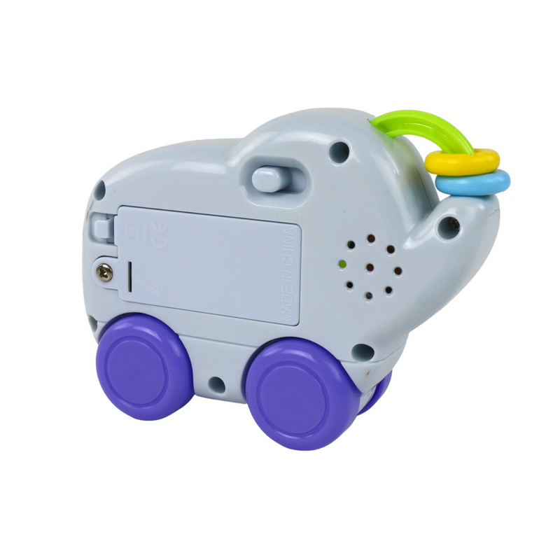 Elevant interaktiivne mänguasi ratastega