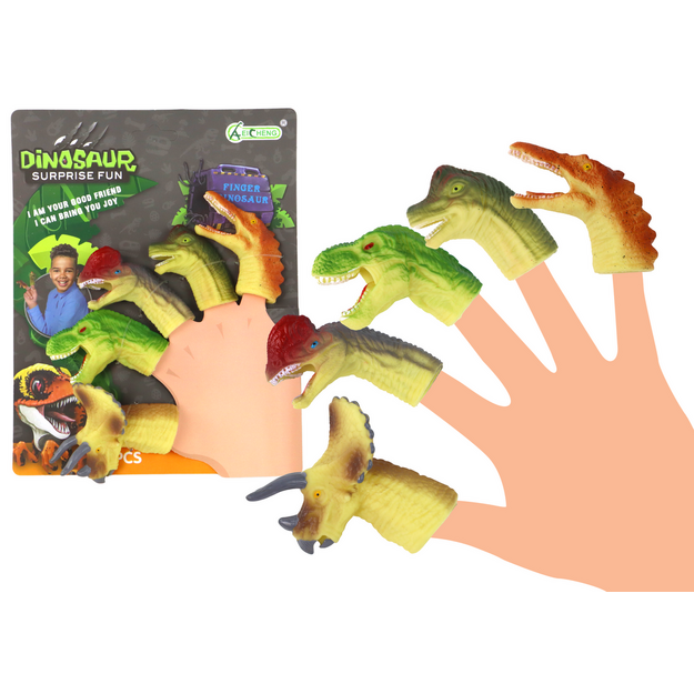 Kummist dinosaurused sõrmedel