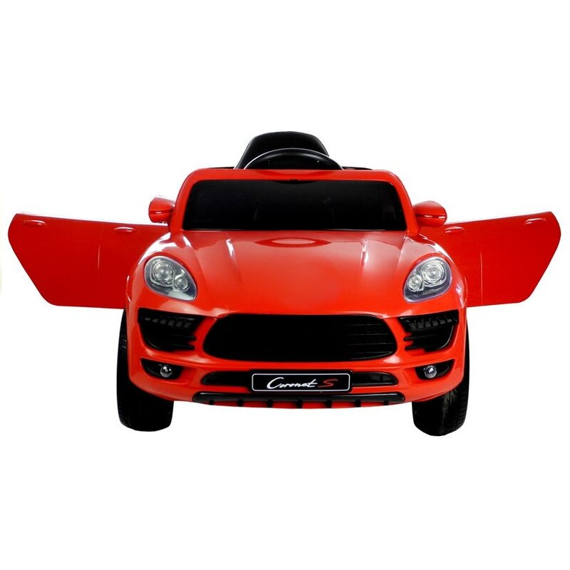 Coronet S ühekohaline elektriauto, punane