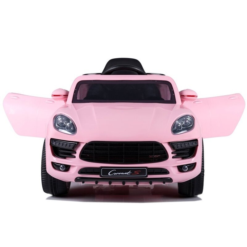 Coronet S ühekohaline elektriauto lastele, roosa