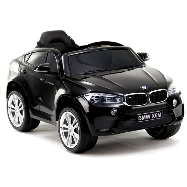 BMW X6, ühekohaline elektriauto lastele, must