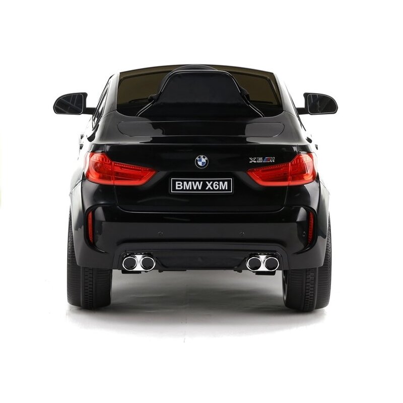 BMW X6, ühekohaline elektriauto lastele, must