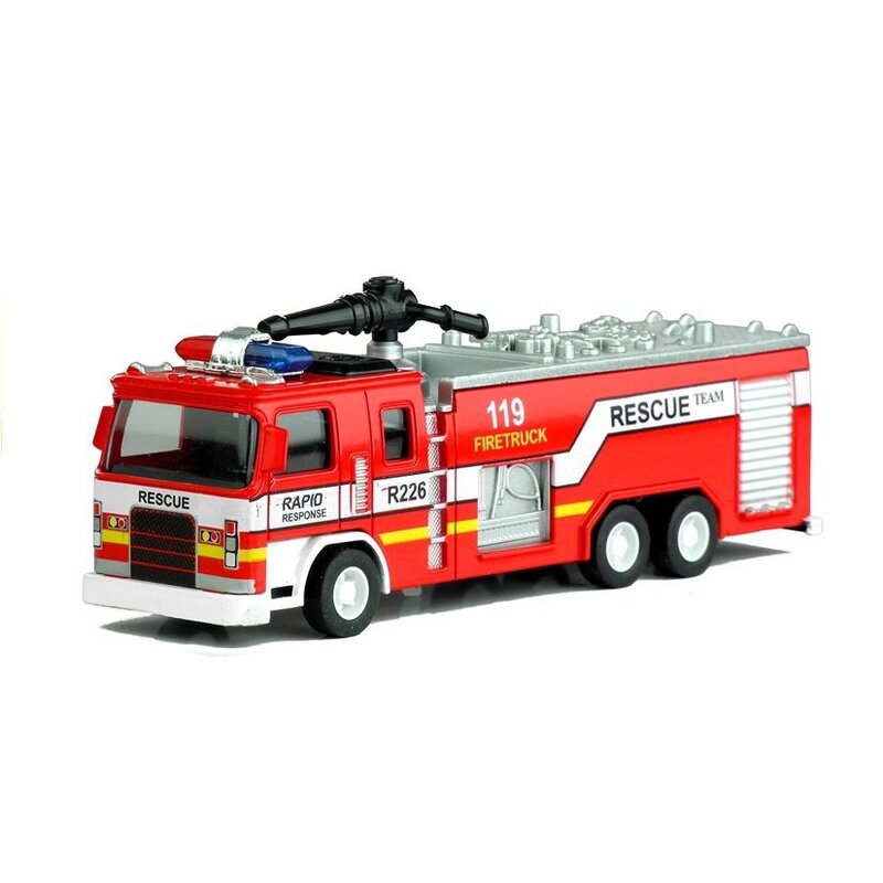 Mänguasja tuletõrjeauto koos redeliga