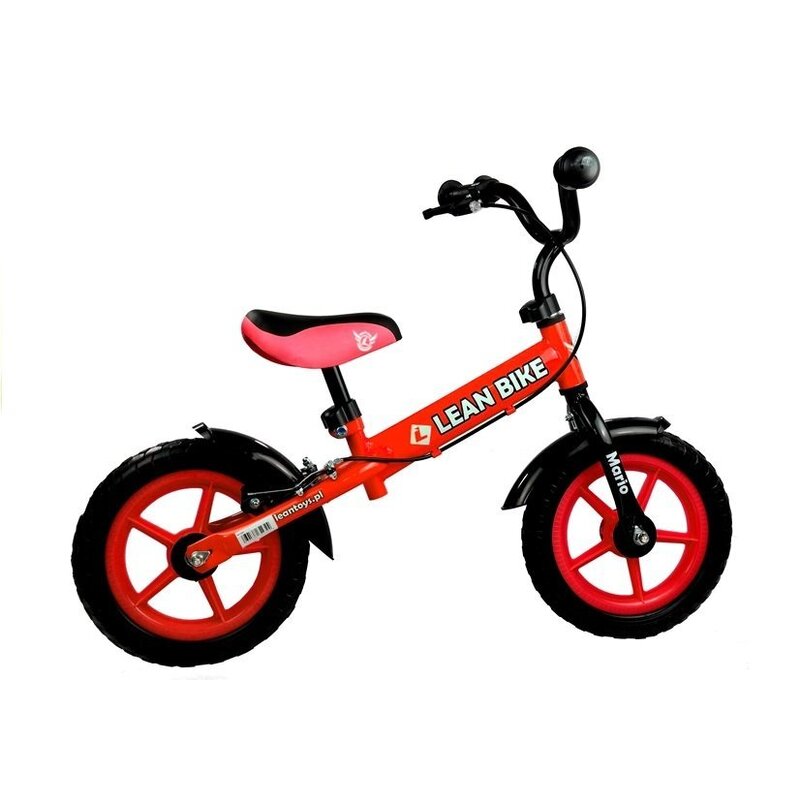 Tasakaaluratas - Lean Bike Mario, punane