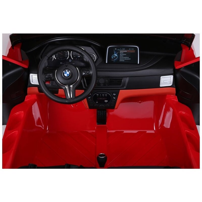 BMW X6M ühekohaline elektriauto, punane