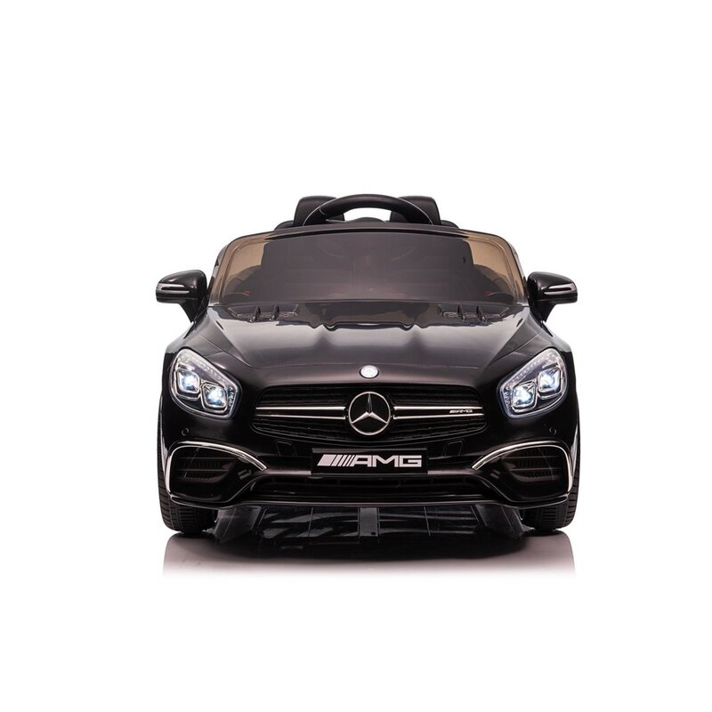Ühekohaline elektriauto Mercedes SL65 LCD, mustaks lakitud