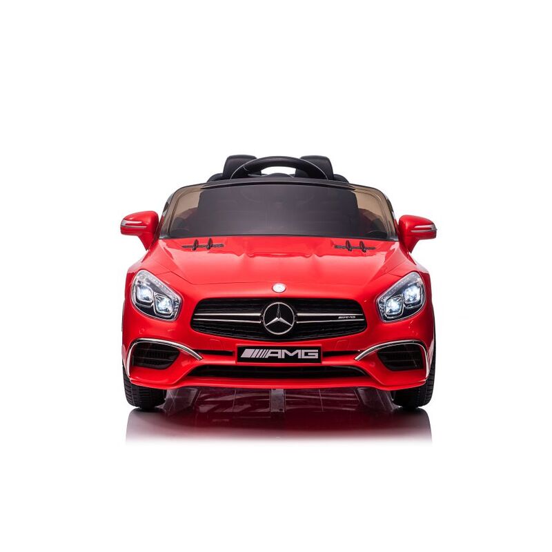 Ühekohaline elektriauto Mercedes SL65 LCD, lakitud punane
