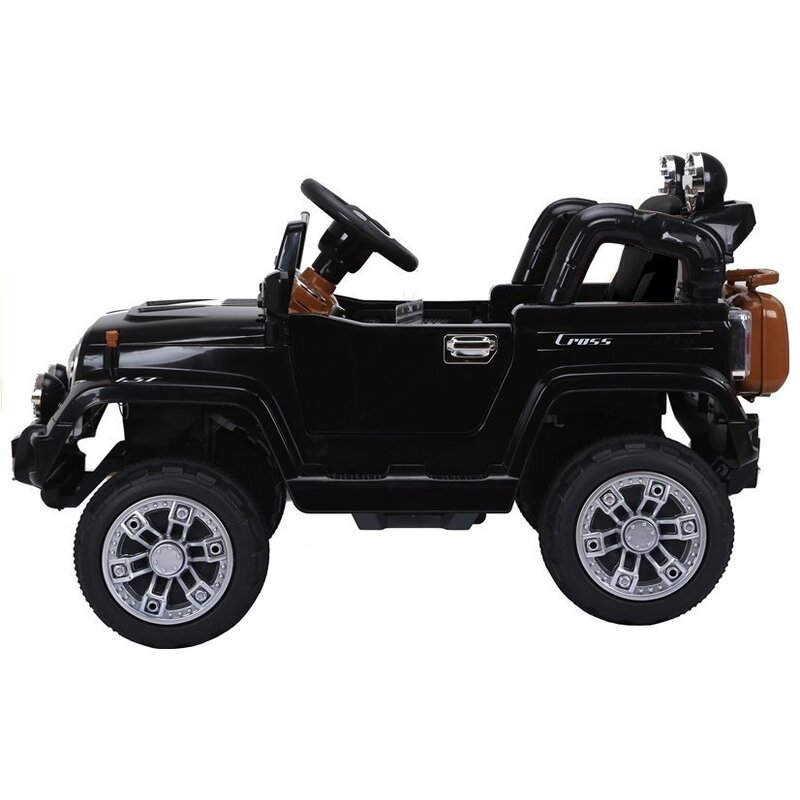 Ühekohaline elektriauto lastele Jeep JJ245, must