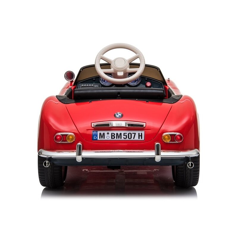 BMW Retro ühekohaline elektriauto, punane lakitud