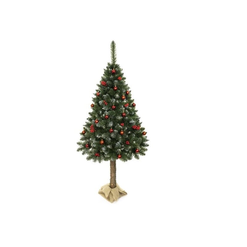 Kunstlik jõulupuu rombikujulisel männitüvel, 220cm