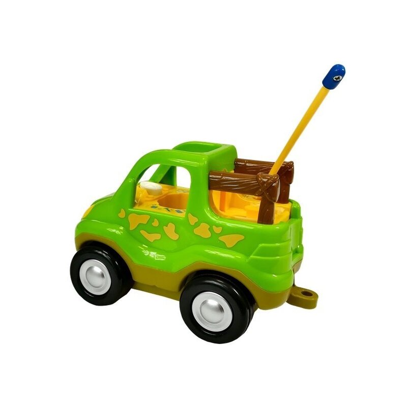 Kaugjuhitav auto - Cartoon Dinosaur Car, roheline