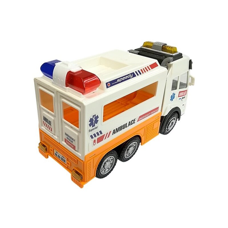 Kiirabi koos heli- ja valgusefektidega