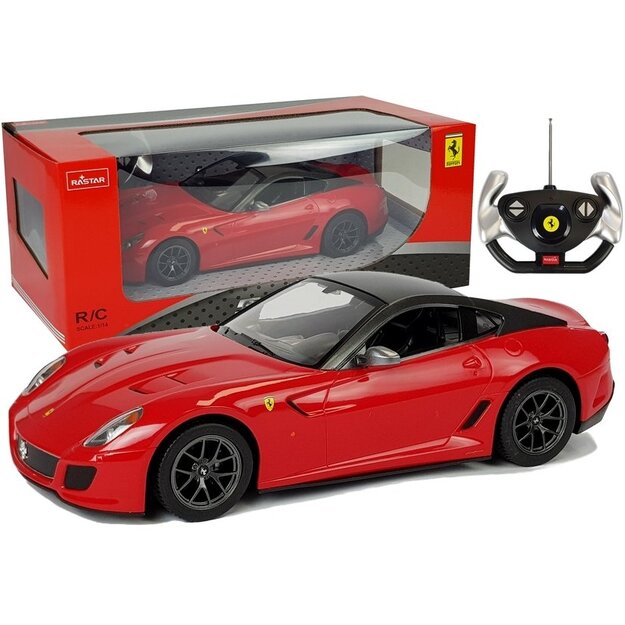 Kaugjuhitav auto - Ferrari, punane