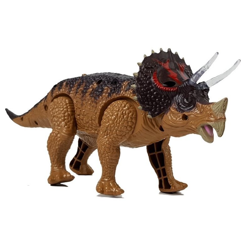 Mängudinosaurus Triceratops, pruun