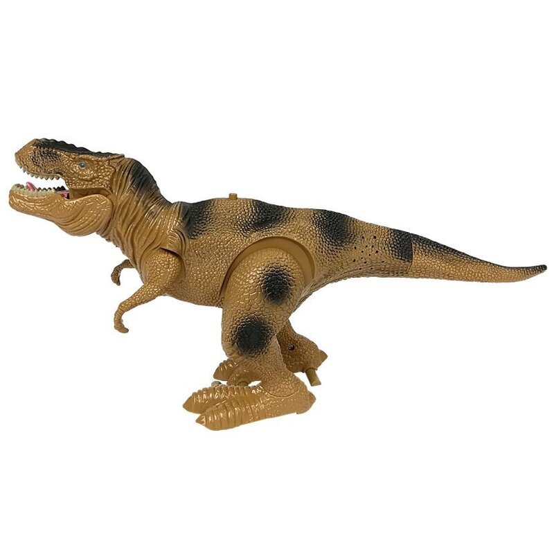 Tyrannosaurus Tyrannosaurus liikuv dinosaurus heli- ja valgusefektidega, roheline