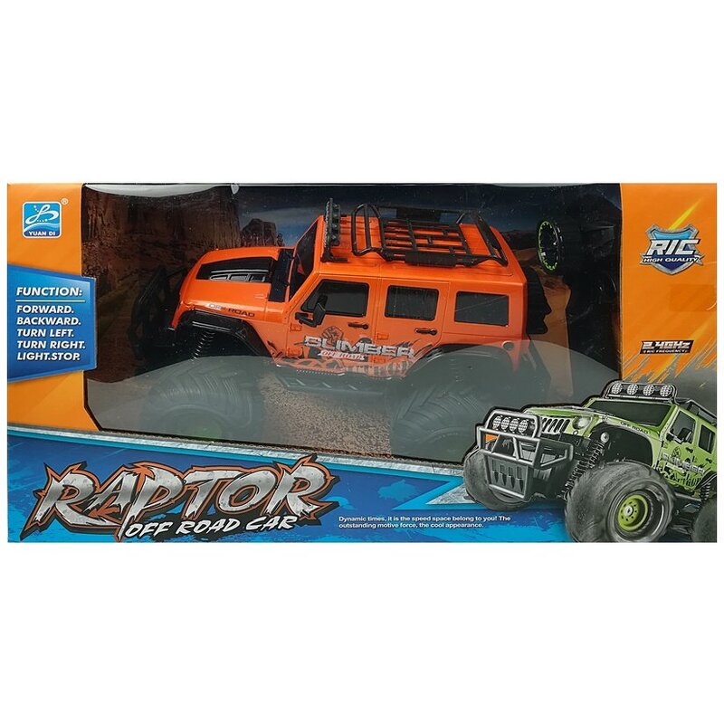 Raptor Off Road kaugjuhtimismasin, oranž