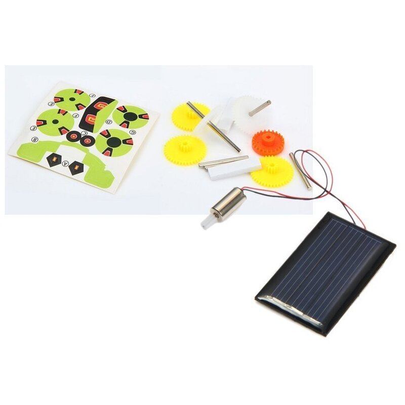 Teaduskomplekt - transformeeruv päikeserobot, 4in1