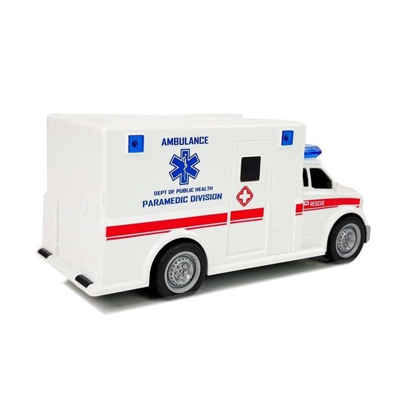 Kiirabi koos heli- ja valgusefektidega