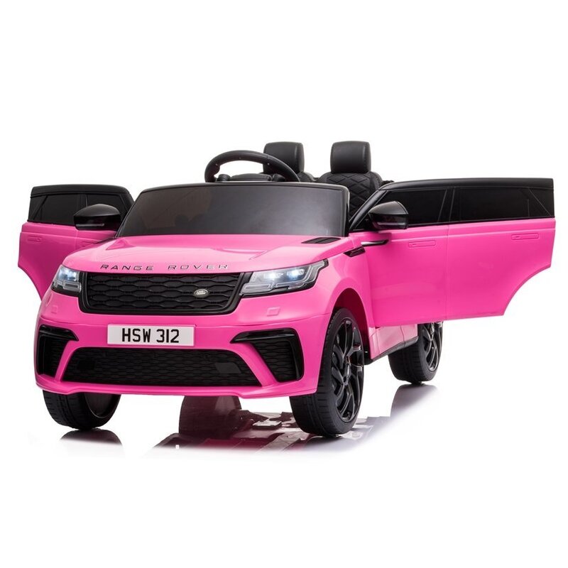 Kahekohaline laste elektriauto Range Rover, roosa