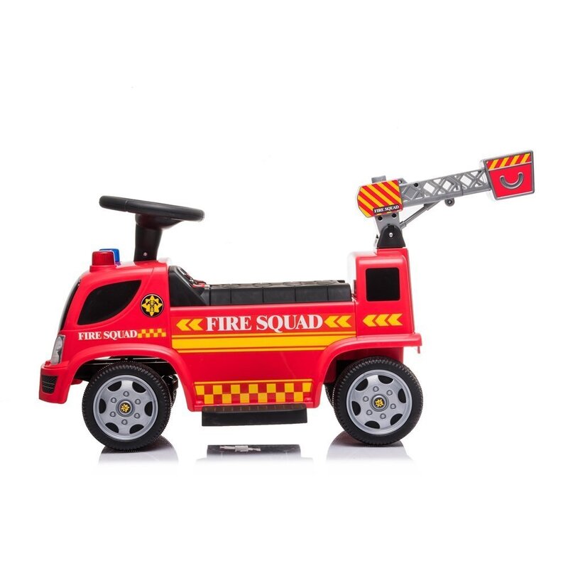 Ühekohaline elektriline tuletõrjeauto, punane