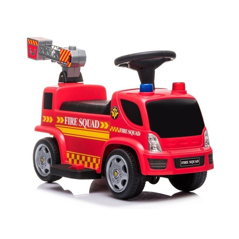 Ühekohaline elektriline tuletõrjeauto, punane
