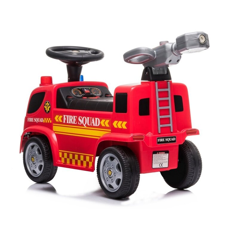 Pealeistutav tuletõrjeauto, punane
