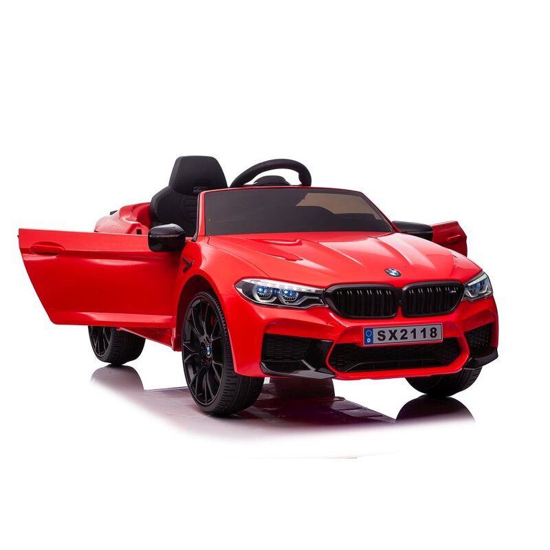 BMW M5 ühekohaline elektriauto, lakitud punane