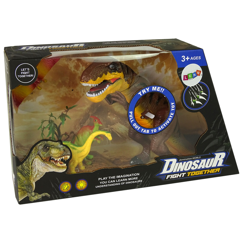 Dinosauruste figuuride komplekt